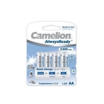 Camelion AlwaysReady Rechargeable Batteries Ni-MH (NH-AA2300ARBP4) R06 AA