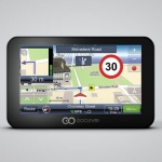Goclever Navio 500 Plus Slim Car Navigator with Full Europe Maps for 42 C