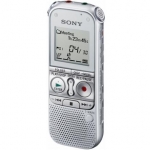 Sony ICD-AX412FSD Digital Voice Recorder 2GB+MicroSD Slot with FM Radio/ 
